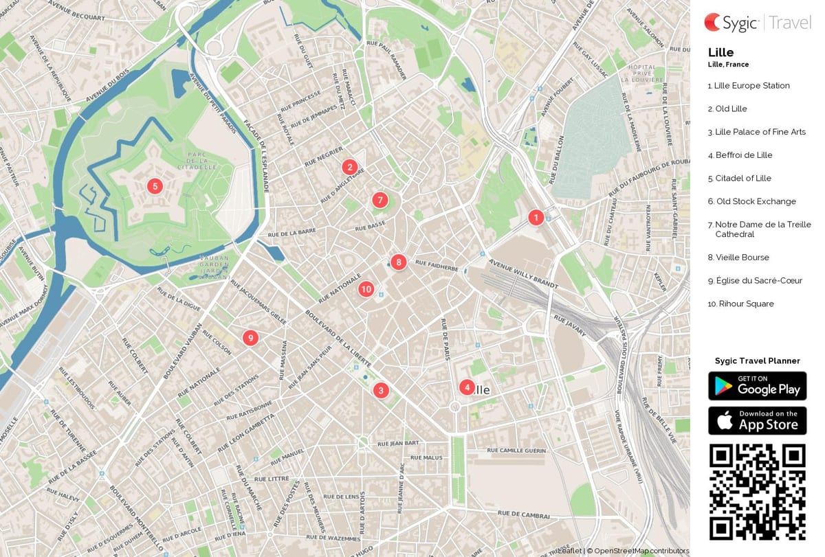 Lille toeriste kaart pdf